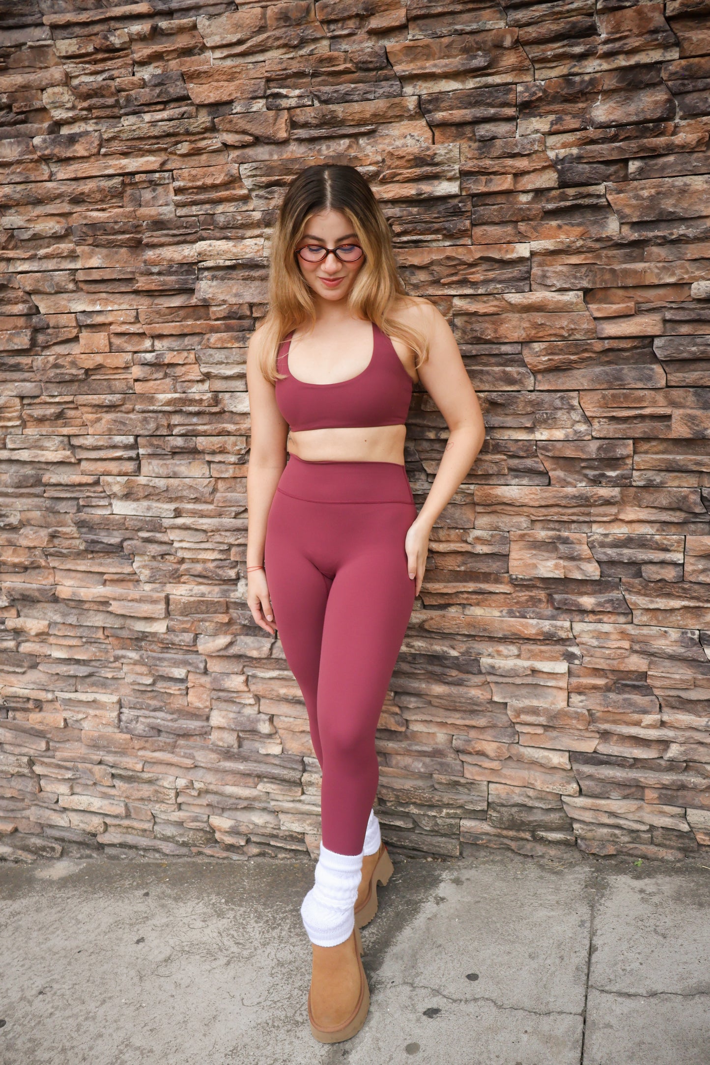 The Romantic Berry Leggings